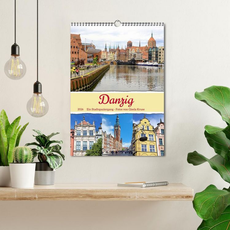 Produktbild: Danzig - Ein Stadtspaziergang (Wandkalender 2026 DIN A3 hoch), CALVENDO Monatskalender