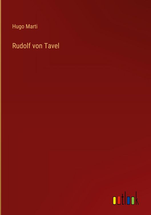 Produktbild: Rudolf von Tavel