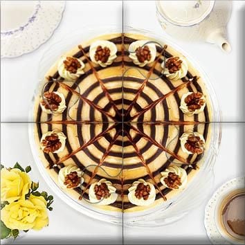 Produktbild: Das "Gelingt immer"-Puzzle Kaffee und Kuchen. Das Puzzle-Spiel f&uuml;r Senioren mit Demenz