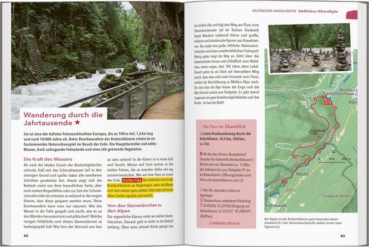 Produktbild: Marco Polo Outdoor Guide Reisef&uuml;hrer Allg&auml;u