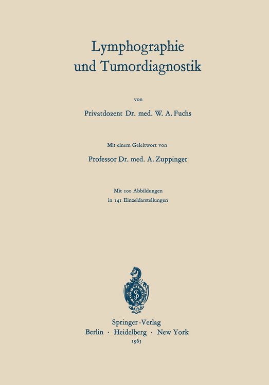 Produktbild: Lymphographie und Tumordiagnostik