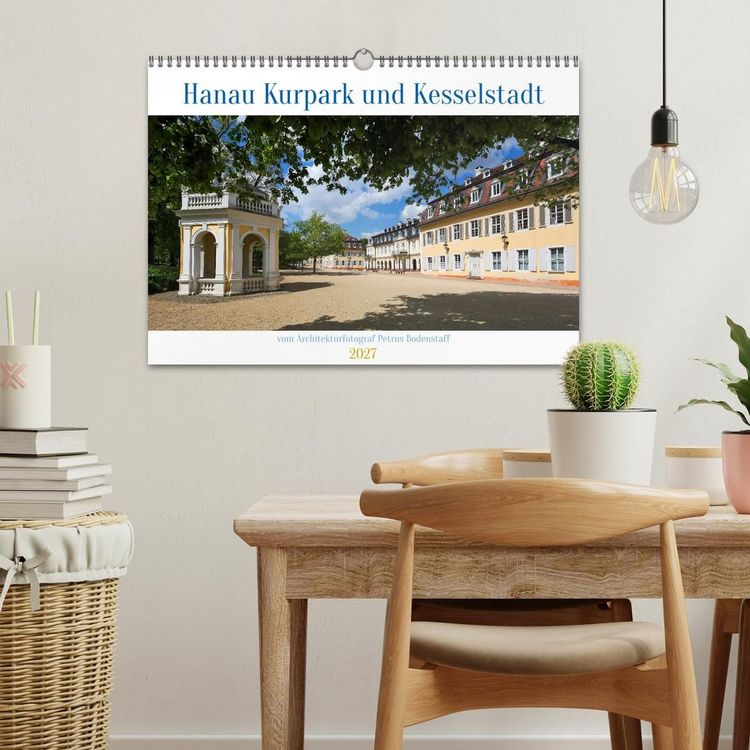 Produktbild: Hanau Kurpark und Kesselstadt (Wandkalender 2027 DIN A3 quer), CALVENDO Monatskalender