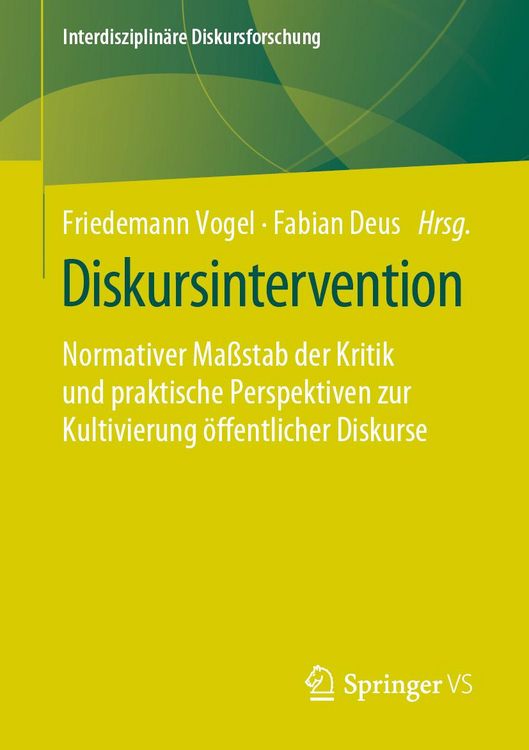 Produktbild: Diskursintervention