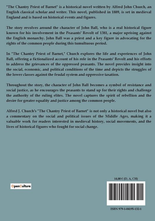 Produktbild: The Chantry Priest of Barnet