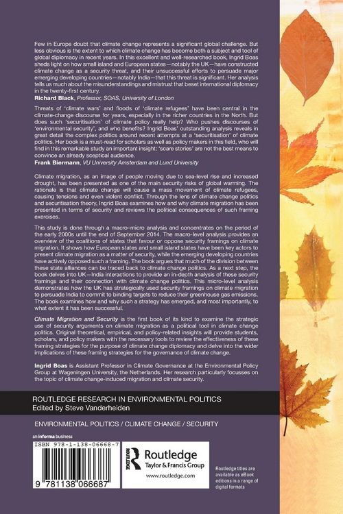 Produktbild: Climate Migration and Security