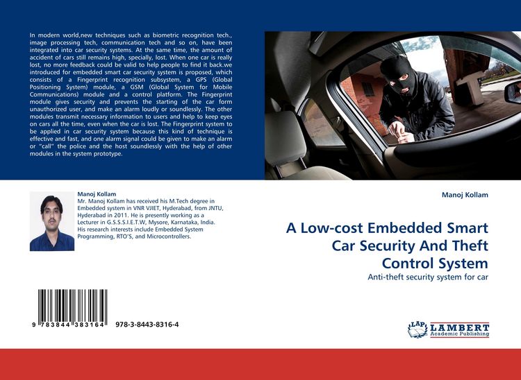 Produktbild: A Low-cost Embedded Smart Car Security And Theft Control System