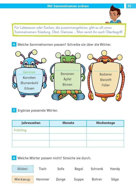 Produktbild: Die Deutsch-Helden: Grammatik 2. Klasse
