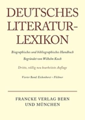 Produktbild: Deutsches Literatur-Lexikon / Eichenhorst - Filchner