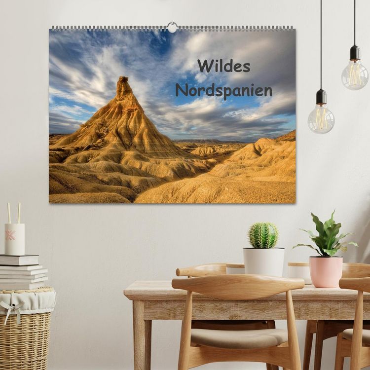 Produktbild: Wildes Nordspanien (Wandkalender 2026 DIN A2 quer), CALVENDO Monatskalender