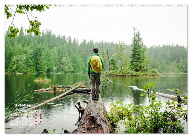 Produktbild: Vancouver & British Columbia (hochwertiger Premium Wandkalender 2026 DIN A2 quer), Kunstdruck in Hochglanz