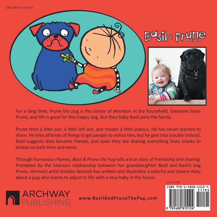 Produktbild: Basil & Prune the Pug