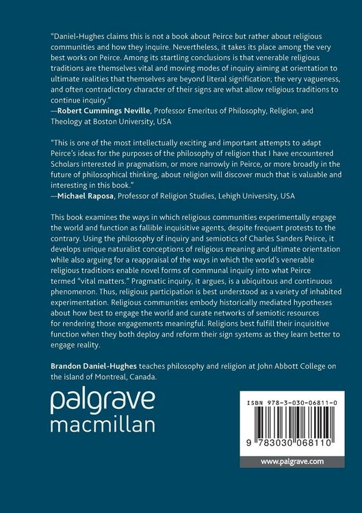 Produktbild: Pragmatic Inquiry and Religious Communities