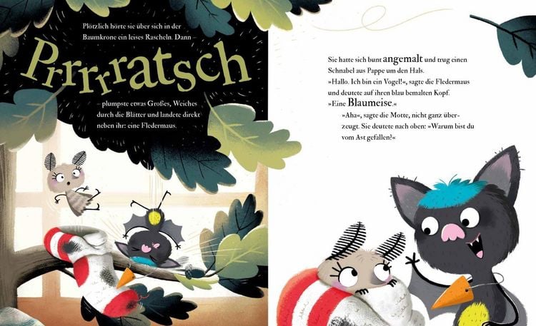 Produktbild: Die kleine Motte, die davon tr&auml;umte, anders zu sein