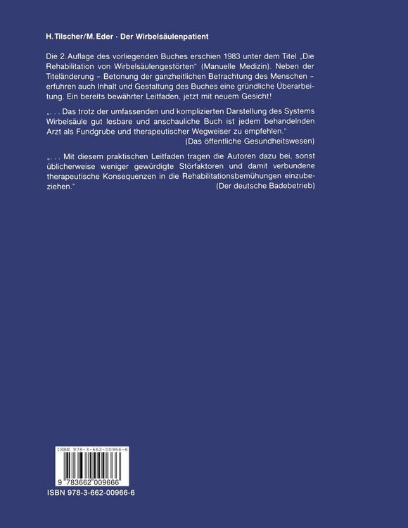 Produktbild: Der Wirbels&auml;ulenpatient