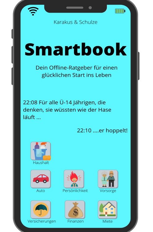 Produktbild: SMARTBOOK - Dein Offline-Ratgeber f&uuml;r einen gl&uuml;cklichen Start ins Leben
