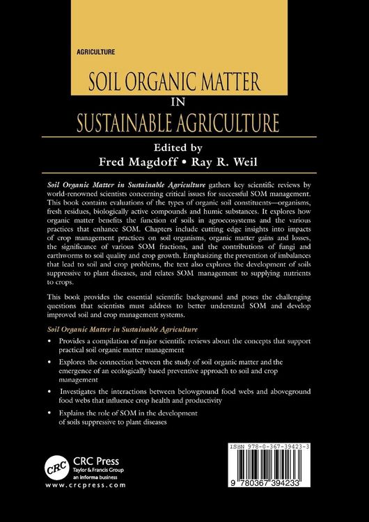Produktbild: Soil Organic Matter in Sustainable Agriculture