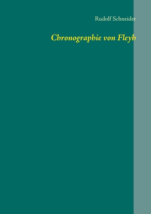 Produktbild: Chronographie von Fleyh