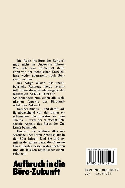 Produktbild: Aufbruch in die B&uuml;ro-Zukunft