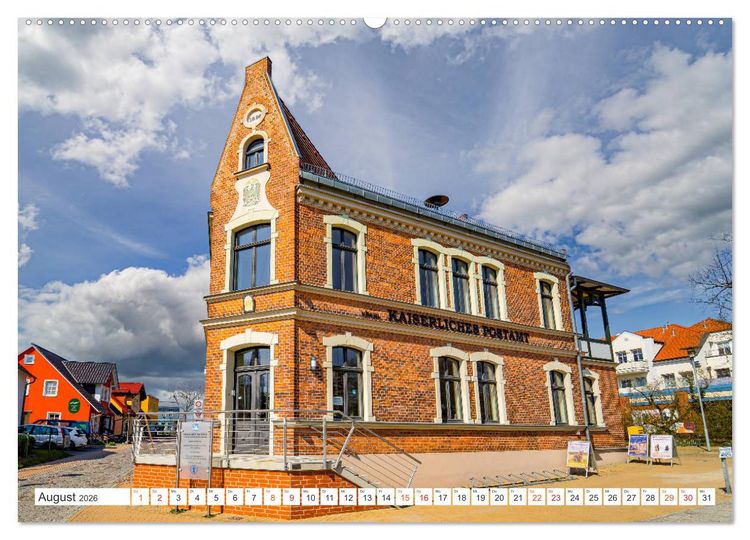 Produktbild: Wustrow Impressionen (hochwertiger Premium Wandkalender 2026 DIN A2 quer), Kunstdruck in Hochglanz