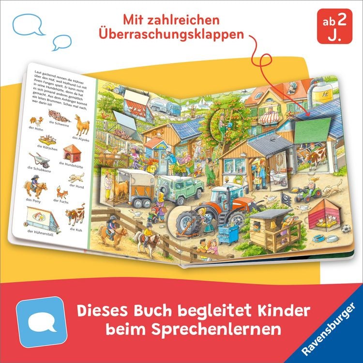 Produktbild: Mein Sachen suchen Wimmelbuch: Auf dem Land