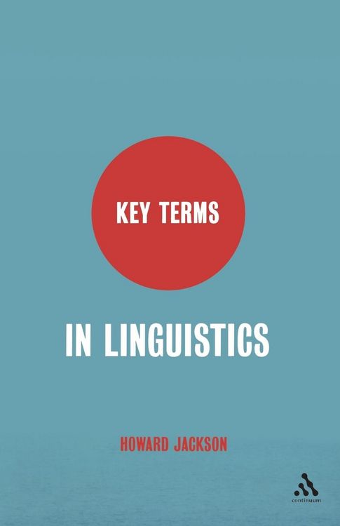Produktbild: Key Terms in Linguistics