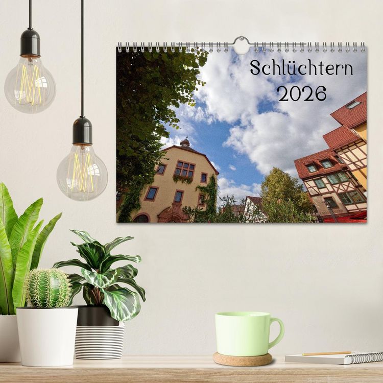 Produktbild: Schl&uuml;chtern 2026 (Wandkalender 2026 DIN A4 quer), CALVENDO Monatskalender