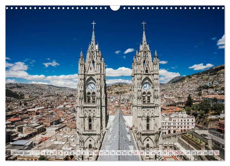 Produktbild: S&uuml;damerika - Von Quito nach Rio (Wandkalender 2026 DIN A3 quer), CALVENDO Monatskalender