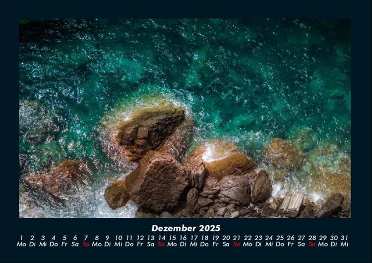 Produktbild: Sehnsucht nach Meer 2025 Fotokalender DIN A4