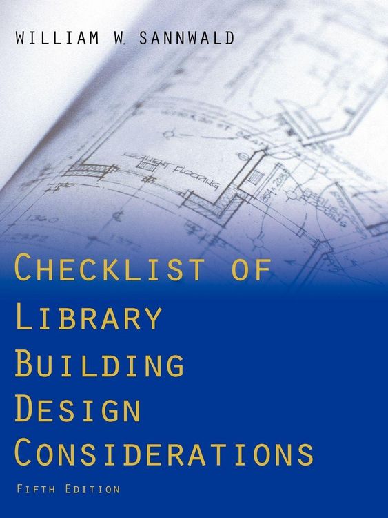 Produktbild: Checklist of Library Building Design Considerations