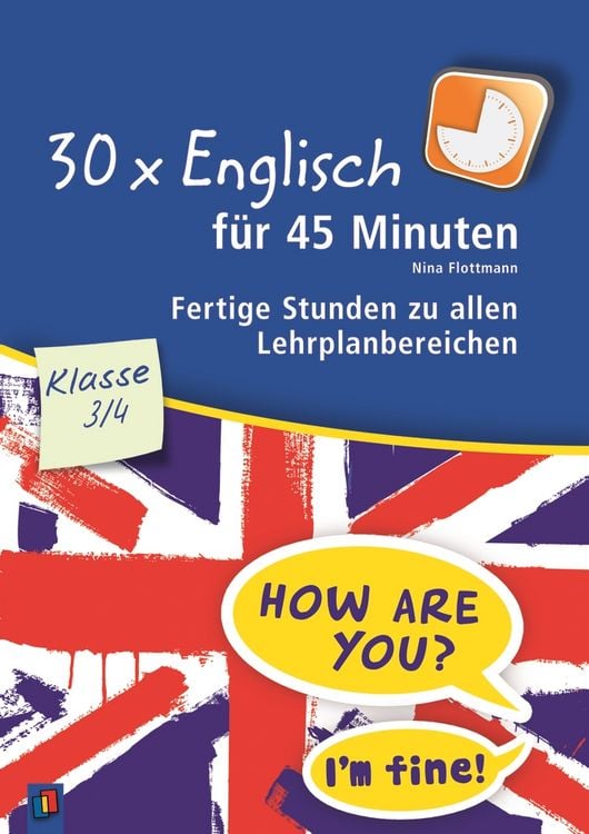 Produktbild: 30 x Englisch f&uuml;r 45 Minuten &ndash; Klasse 3/4