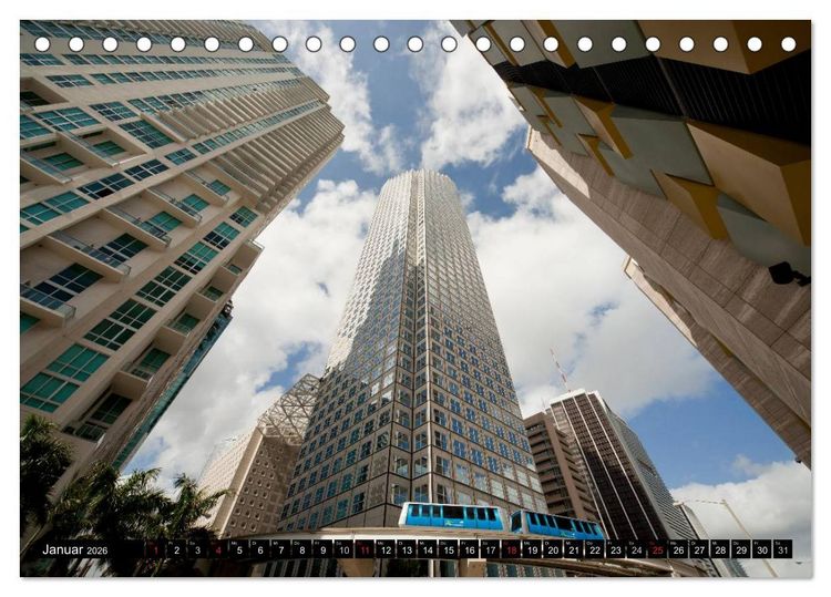 Produktbild: Miami und Florida (Tischkalender 2026 DIN A5 quer), CALVENDO Monatskalender