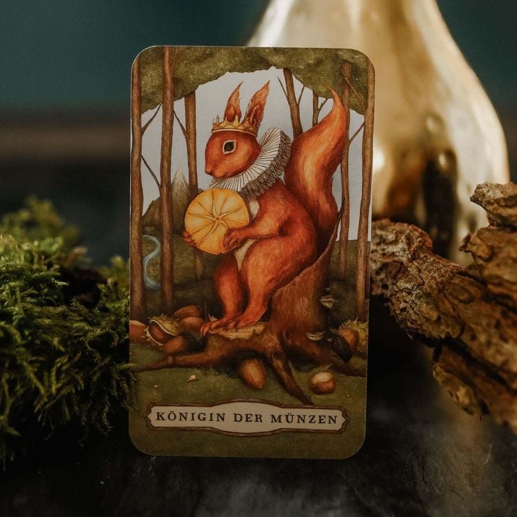 Produktbild: Woodland Wardens Tarot - Set mit Booklet u. 78 Karten