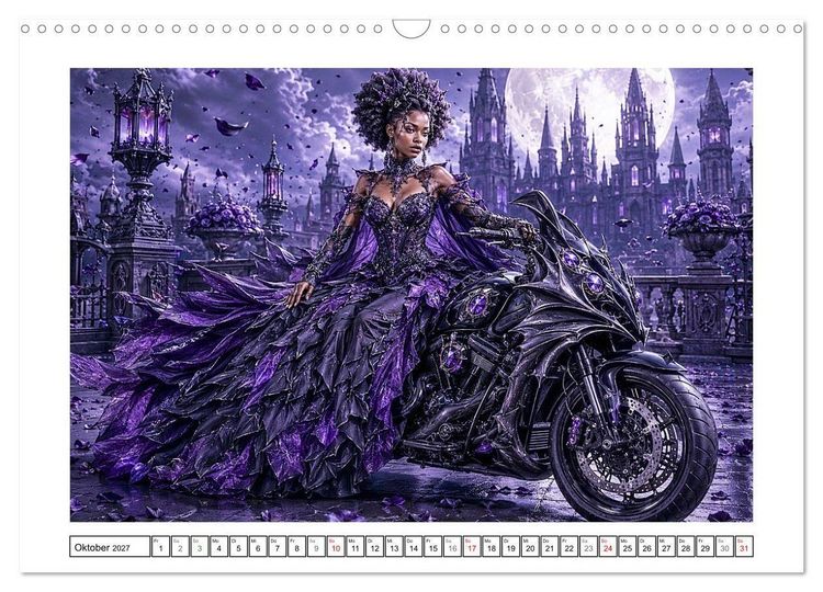 Produktbild: Nachtreiterinnen (Wandkalender 2027 DIN A3 quer), CALVENDO Monatskalender
