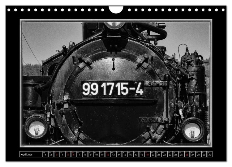 Produktbild: Die Pre&szlig;nitztalbahn (Wandkalender 2026 DIN A4 quer), CALVENDO Monatskalender