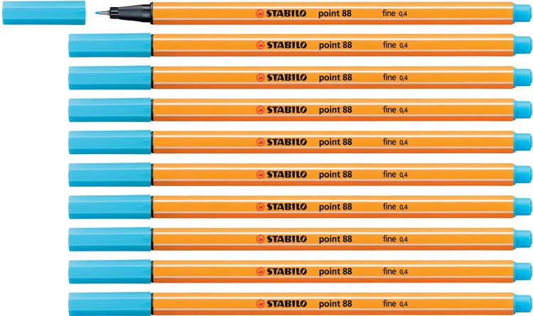 Produktbild: STABILO Point 88 hellblau