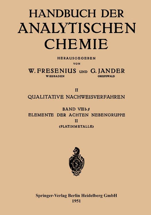 Produktbild: Elemente der Achten Nebengruppe