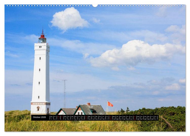 Produktbild: D&auml;nemark Impressionen (hochwertiger Premium Wandkalender 2026 DIN A2 quer), Kunstdruck in Hochglanz