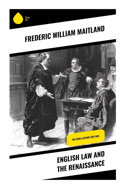 Produktbild: English Law and the Renaissance