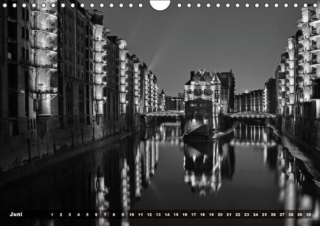Produktbild: Hamburg Collection (Wandkalender immerw&auml;hrend DIN A4 quer)