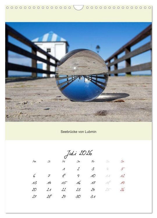 Produktbild: Natur & Glas (Wandkalender 2026 DIN A3 hoch), CALVENDO Monatskalender