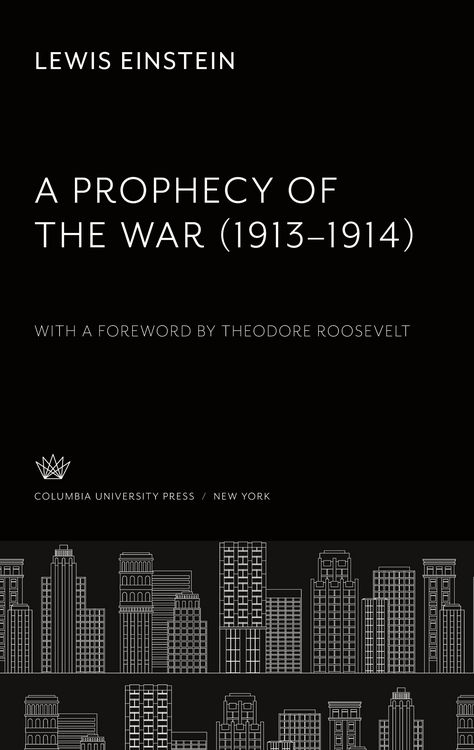 Produktbild: A Prophecy of the War (1913-1914)