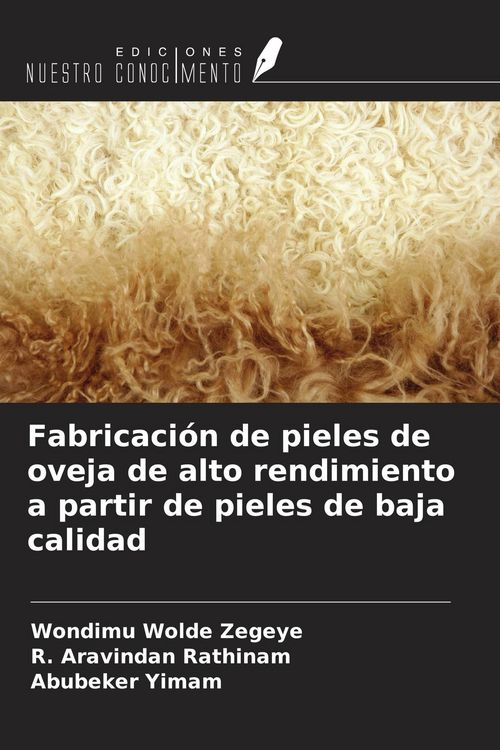 Produktbild: Fabricaci&oacute;n de pieles de oveja de alto rendimiento a partir de pieles de baja calidad