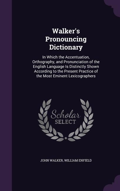 Produktbild: Walker's Pronouncing Dictionary