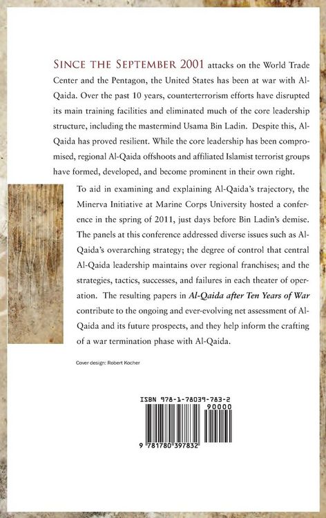 Produktbild: Al-Qaida After Ten Years of War