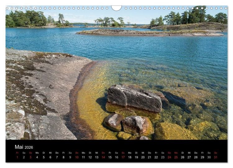 Produktbild: Schweden im Wechsel der Jahreszeiten (Wandkalender 2026 DIN A3 quer), CALVENDO Monatskalender