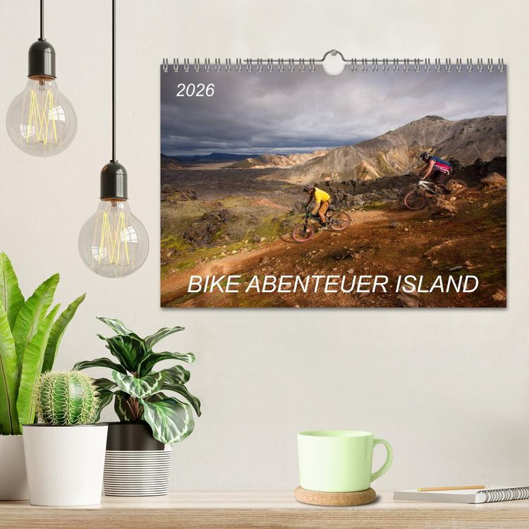 Produktbild: Bike Abenteuer Island (Wandkalender 2026 DIN A4 quer), CALVENDO Monatskalender