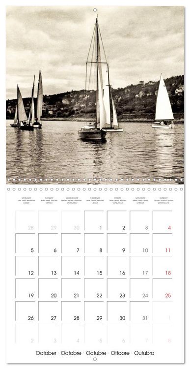 Produktbild: Souvenirs de Dresde : Cartes postales historiques de la ville (Calendrier mural carr&eacute; 2026 30x30 cm) Calendrier double avec une page pour vos prises de notes