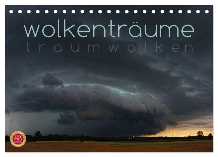 Produktbild: Wolkentr&auml;ume - Traumwolken (Tischkalender 2026 DIN A5 quer), CALVENDO Monatskalender