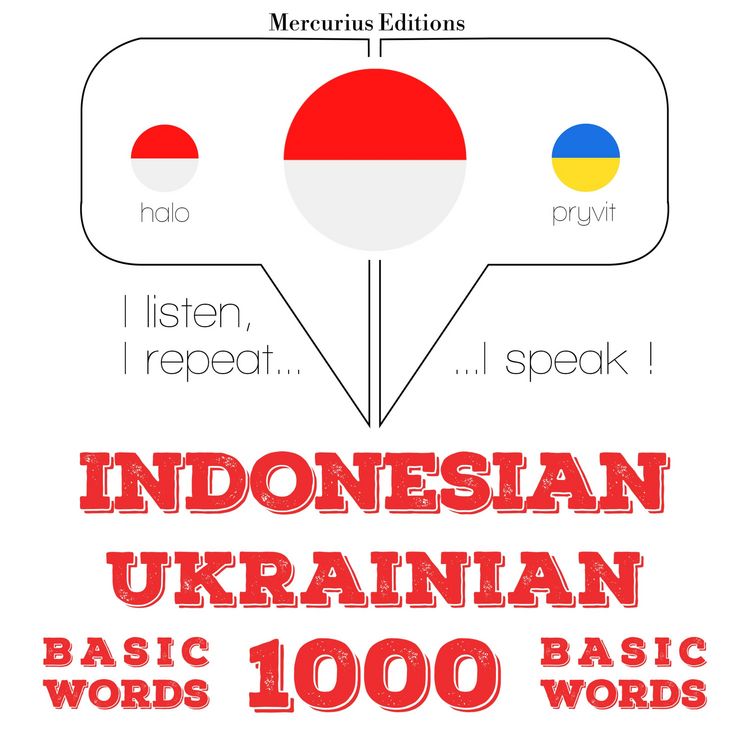 Produktbild: 1000 essential words in Ukrainian