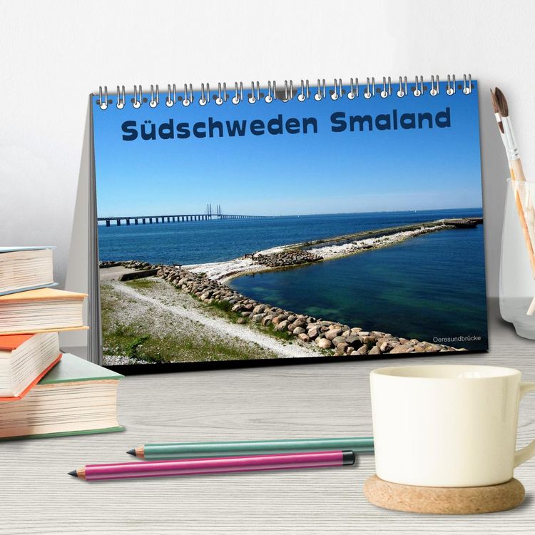 Produktbild: S&uuml;dschweden Smaland 2026 (Tischkalender 2026 DIN A5 quer), CALVENDO Monatskalender